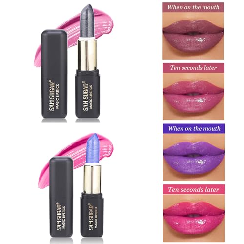 Blauer Rosen Lippenstift Temperatur Farbwechsel Feuchtigkeitsspendender Lippenbalsam Weibliches Make Up Lipgloss Lippenstifte Für Frauen Feuchtigkeitsspendender Lippenbalsam Lippenpflege von jebyltd