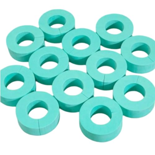 C-förmige Schaumstoff-Lockenwickler, C-förmige hitzefreie Lockenwickler, C-förmige Lockenwickler für Damen und Mädchen, Haarstyling, Haarpflege, 12 Stück von jebyltd