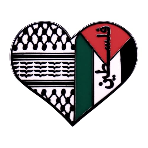 Elegante Kleidung Förderer Mode Accessoire Kleidung Schmuck Palästina Brosche Palästina Revers Pin Perfekt Für Frau Mann Accessoire von jebyltd