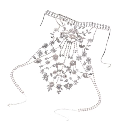 Elegante Mehrschichtkörper Halskette Für Frauen Perfekt Für Festzahlen Proms Party Hochzeitsfoto Requisiten Strassstrass Strasskettenkette Elegante Mehrschichtkörper Halskette Für Frauen Perfekt Für Festzahlen Proms Party Hochzeitsfoto Requisiten Strassstrass Strasskettenkette von jebyltd