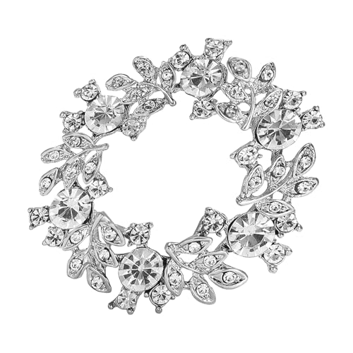 Elegante Raffinierte Kranzkranznadel Pin Lebendige Farbakesorie Tragbar Für Kinder Und Trendige Erwachsene Stilvolle Outfits Mode Brosche von jebyltd