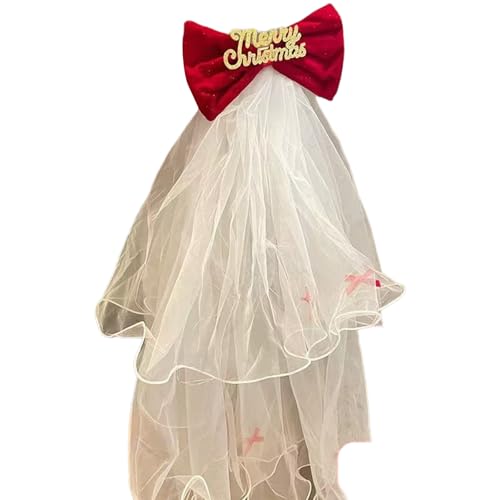 Elegantes Bowknot Schleierhaarstück Für Brautjungfern Und Abschlussball Anlass Kreativer Weihnachtsschleiungen Stirnband Mit Mesh Stoff Engagement Party Haarzubehör Accessoire Elegantes Bowknot Schleierhaarstück Für Brautjungfern Und Abschlussball Anlass Kreativer Weihnachtsschleiungen Stirnband Mit Mesh Stoff Engagement Party Haarzubehör Accessoire von jebyltd
