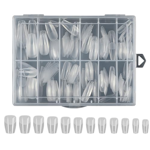 Falsche Nägel Künstliche Acrylnägel Matte Vollständige Tipps 240pcs Falsche Maniküre Kits Für Frauen Mädchen Künstlicher Acrylnagel von jebyltd