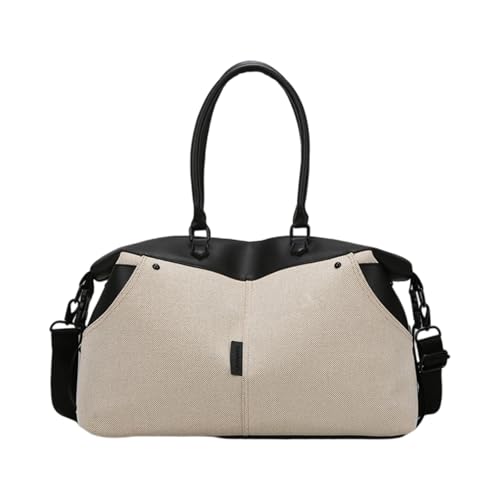 Fitnesstasche Große Kapazität Reisenbeutel Leinwand Gepäck Fitness Über Nacht Wochenender Für Frauen Fitness Reisegepäck Multifunktional Sport Fitnessstudio Training von jebyltd