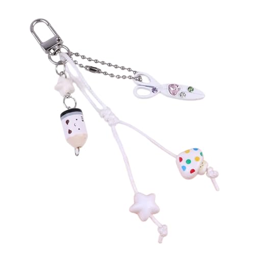 Geflochtenes Seilschlüsselkettenschere Bleistiftbeutel Anhänger Charm Fashion Rucksack Accessoires Für Handtasche Geldbeutel Dekorationen Geschenke Bag Accessoires von jebyltd