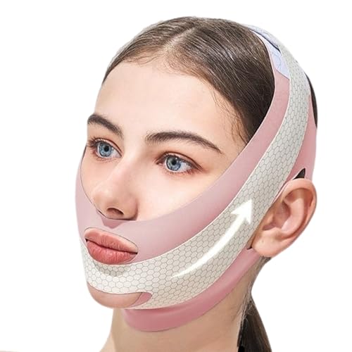 Gesichtsmaske Schlankung Verband Haut Strahlend Anti Sackging Wiederverwendbar Bequem Atmungsaktives Shaper Gesichtsbildungsbandage von jebyltd