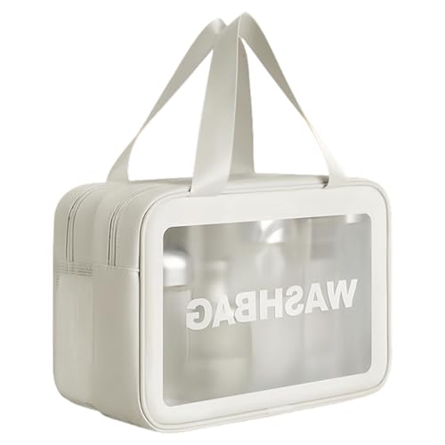 jebyltd Handheld Make Up Beutel Reise Kosmetik Großkapazität Toilette Waschen Sie Klare Hautpflegelager Großer Kapazität Toilnee Handheld Make Up Hautpflege Organizer von jebyltd