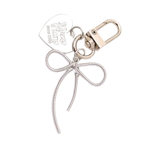 Heart Bows Bag Charme Schlüsselbund Fashion Decorative Bag Accessoires Für Handtasche Rucksack Dekore Ästhetische Schlüsselbundgeschenke Accessoires von jebyltd