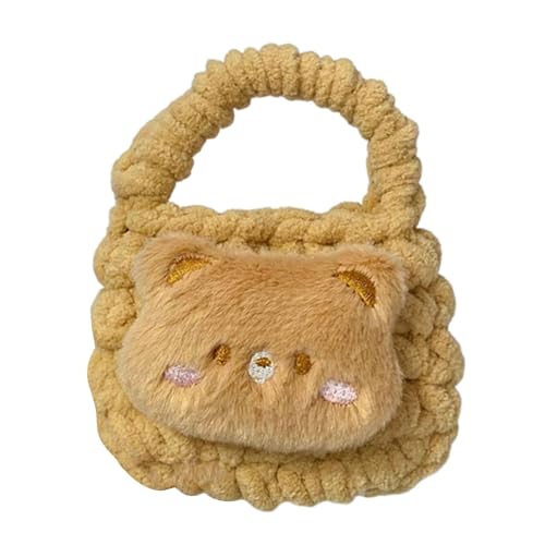 Kleine Tierschlüsselkettenhaltertasche Weich Pelzige Kopfhörer Cartoon Stricken Bären Entworfen Aufbewahrungstaschen Für Kinder Und Teenager Capybara Keychain Kleine Tierschlüsselkettenhaltertasche Weich Pelzige Kopfhörer Cartoon Stricken Bären Entworfen Aufbewahrungstaschen Für Kinder Und Teenager Capybara Keychain von jebyltd