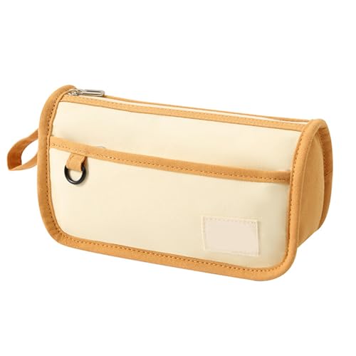 Koreanische Stile Bleistiftkoffer Leinwand Bleistiftbeutel Große Kapazität Stifthülle Stiftbeutel Ästhetischer Stiftbeutel Bleistift Organisatoren Große Kapazität Stiftkoffer Leinwand Ästhetik Beutel von jebyltd