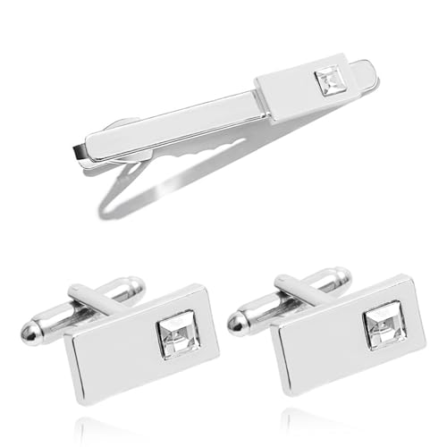 Männer Business Styles Krawattenclip Set Stylish Und Haltbarkeit Professioneller Krawattenclip Für Engagements Partys Elegant von jebyltd