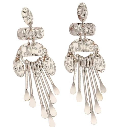 Mode Damen Quasten Ohrringe Mit Ethnischen Geometrischen Designs Tragbar Für Abend Tragen Stilvolle Outfits Dangle Ohrringe von jebyltd