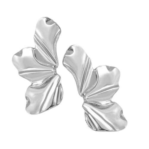 Moderne Sturdyt Leichtmetallohrringe Mit Künstler Blütenblättern Designs Tragbar Um Outfits In Ihrem Kleiderschrank Vielseitiger Modeschmuck Zu Verbessern von jebyltd