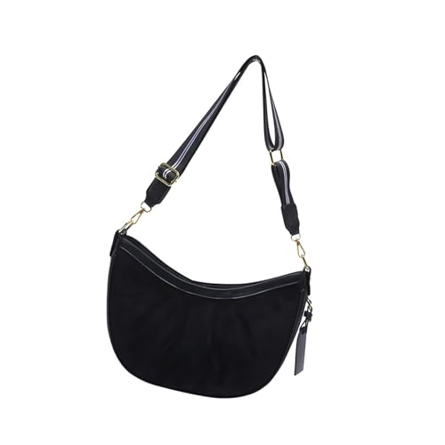 Moderne Umhängetasche Für Frauen Retro Styles Geldbeutel Falten Crossbody Bags Satchel Mit Verstellbarem Riemen Einzelgurt Geldbeutel von jebyltd