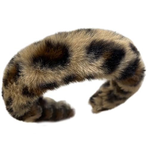 Modische Leoparden Haarband Leichtgewicht Elastisches Stirnbänder Stilvolle Kopfbedeckung Für Alltägliche Verschleiß Modisches Haarband von jebyltd