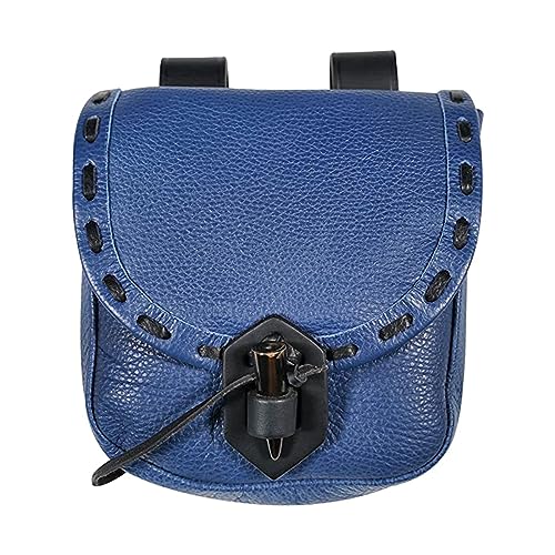 Nähen Tasche Handgemachte Kuh Horn Schnalle Handtaschen PU Leder Münze Geldbörse Gürtel Kleine Tasche Geschenk Für Frauen Und Männer Handgefertigte Gürtel Kleine Tasche Verstellbare Tasche Mode von jebyltd