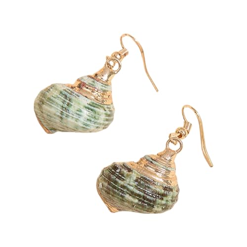Natürliche Conch Shell Drop Ohrringe Einzigartige Meer Inspirierte Modeohrschmuck Anhänger Ohrringe Für Frauen Und Mädchen Frauen Mode Vorhanden von jebyltd