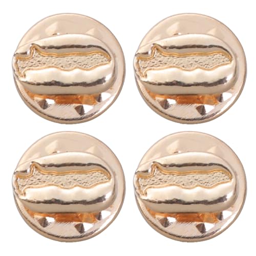 Packung Von 4 Miniatur Handgefertigte Hemd Broschen Einzigartige Reversnadel Mode Stillstand Accessoire Für Tägliche Kaffeebohnen Brosche von jebyltd