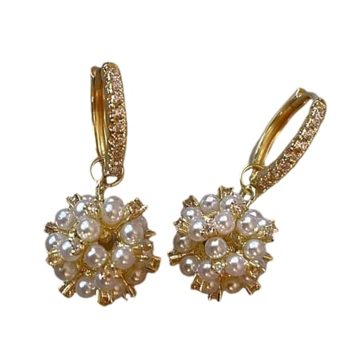 Pearls Zirkon Hoop Ohrringe Auffällige Ohrringe Ornament Vielseitige Mode Accessoire Für Partys Und Freizeitkleidung Frauen Dangle Pearls Zirkon Hoop Ohrringe Auffällige Ohrringe Ornament Vielseitige Mode Accessoire Für Partys Und Freizeitkleidung Frauen Dangle von jebyltd