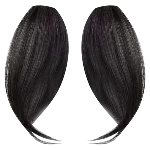 Schwarze Toppers Haarteile Frauen Gebogene Rand Für Tägliche Tragen Natürlicher Ordentlicher Frauen Haarstück Haarstück Haarteil Haarteil von jebyltd