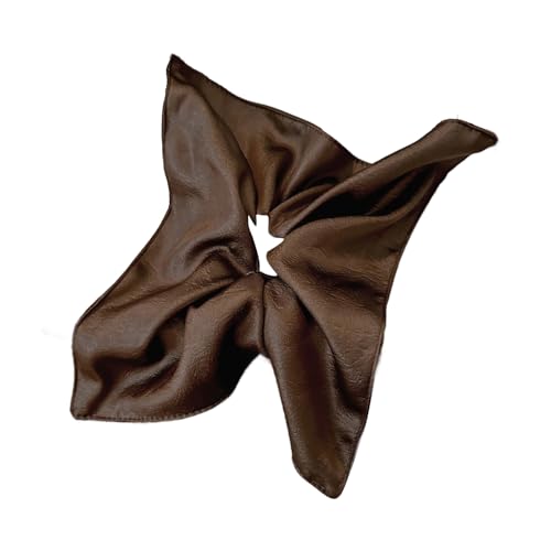 Starke Elastizität Leder Haarbindungen Make Up Zartes Waschen Von Gesichtshaarringen Für Alltägliche Und Veranstaltungen Großer Größe Scrunchie von jebyltd