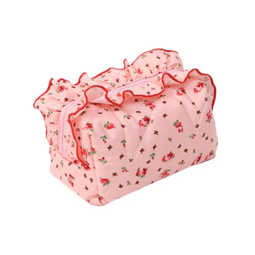 Stilvolle Baumwoll Make Up Tasche Mit Blumendesign Kosmetikbeutel Aufbewahrung Für Outdoor Abenteuer Und Tägliche Nutzung Von Mädchen Make Up Beutel von jebyltd