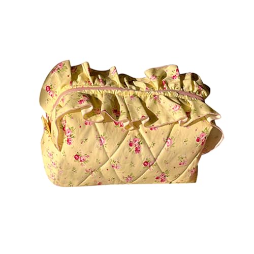 Stilvolle Baumwoll Make Up Tasche Mit Blumendesign Kosmetikbeutel Aufbewahrung Für Outdoor Abenteuer Und Tägliche Nutzung Von Mädchen Make Up Beutel von jebyltd