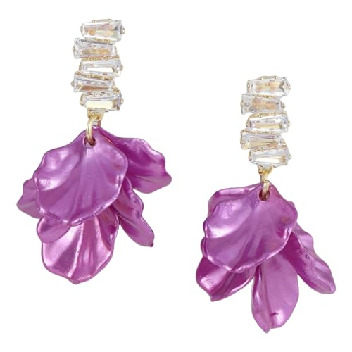 Stylish Korean Inspire Shell Ohrringe Mit Vollen Strasssteinen Und Zarten Perlen Für Trendige Damen Casual Wear Korean Styles Schmuck von jebyltd