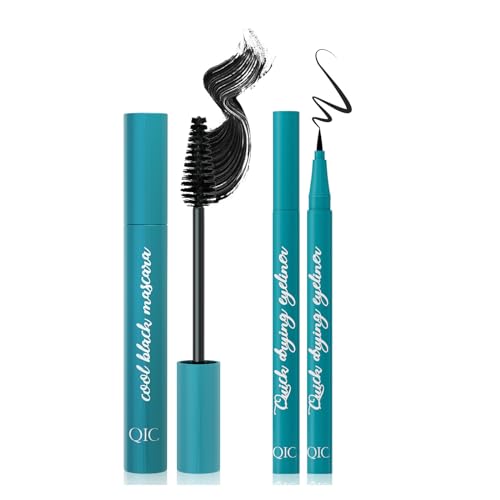 Wimpern Mascara Und Flüssiger Eyeliner Sorgen Für Lockigere Wimpern Und Präzises Augen Make Up Für Frauen Mit Langanhaltender Wimperntusche von jebyltd