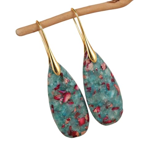 Zwei Ton Ohrringe Für Frauen Leicht 3G Drop Design Formelle Freizeitkleidung Anspruchsvoller Modeschmuck Geschenksensible Hautohrringe von jebyltd