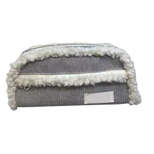 jebyltd Briefpapierbeutel Schöne Bleistiftbeutel Cord Bleistift Gehäuse Ästhetischer Stift Große Kapazität Stift Organisatoren Kosmetische Hülle Cord Schreibwaren Großkapazität Schönes Make Up von jebyltd