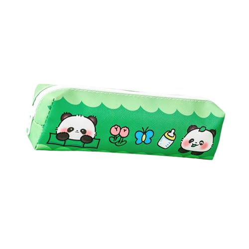jebyltd Cartoon Panda Bleistift Hülle Reißverschluss Bleistifttasche Für Schüler Erwachsener Großer Kapazität Stiftbeutel Reisen Kosmetikspeichertasche Mode Make Up von jebyltd