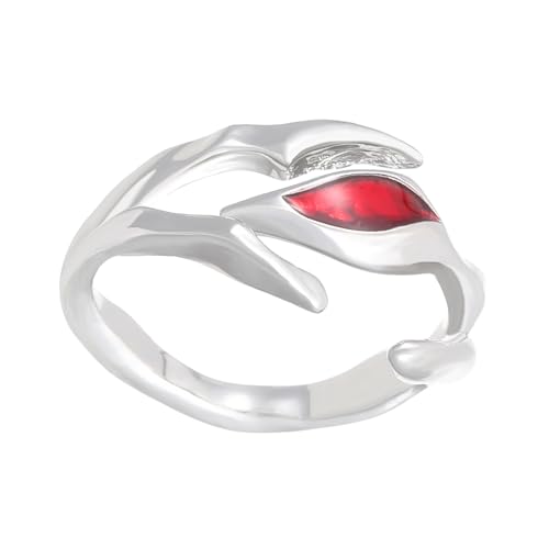 jebyltd Einfache Ringe Verstellbare Modeöffnungsringe Legierungstextur Mode Geeignet Die Für Verschiedene Outfits Rot Zirkon Einstellbar jebyltd Einfache Ringe Verstellbare Modeöffnungsringe Legierungstextur Mode Geeignet Die Für Verschiedene Outfits Rot Zirkon Einstellbar von jebyltd
