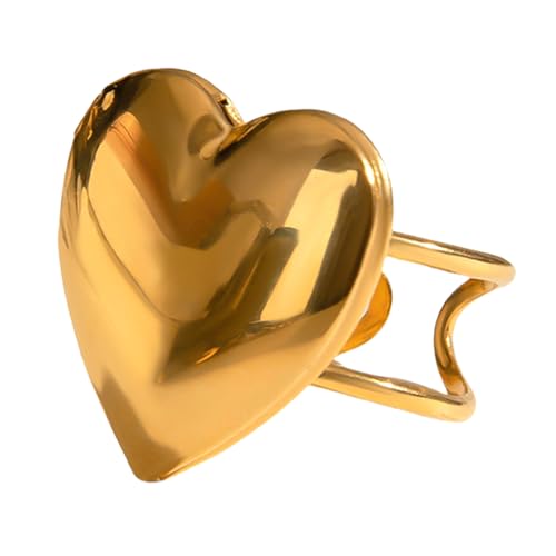 jebyltd Einstellbare Herzfoto Lockerhautringe Herzspeicher Ringe Öffnen Edelstahltextur Geeignet Für Frauen Lockerchen Schmuck Geeignet jebyltd Einstellbare Herzfoto Lockerhautringe Herzspeicher Ringe Öffnen Edelstahltextur Geeignet Für Frauen Lockerchen Schmuck Geeignet von jebyltd