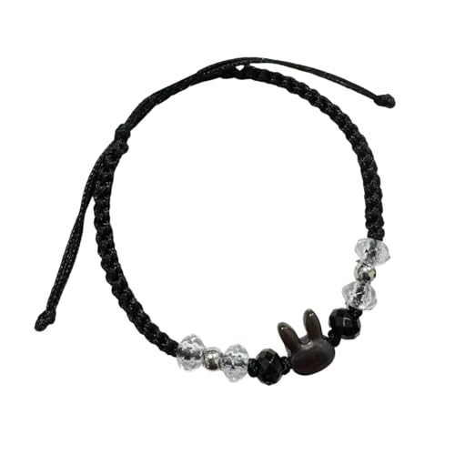 jebyltd Einzigartiges Handgewebtes Armband Kaninchen Armband Legierungstextur Perfekt Für Kunstbegeisterte Und Handgefertigter Schmuckfächer Ein Verstellbares Präsentiert Wird von jebyltd