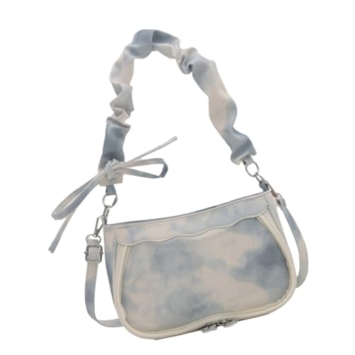 jebyltd Elegante Geräte Schultertasche Mit Plissierter Textur Achselhöhle PU Handtasche Geeignet Für Tägliche Verschleiß Und Freizeitaktivitäten Party Bereit Geldbörse von jebyltd