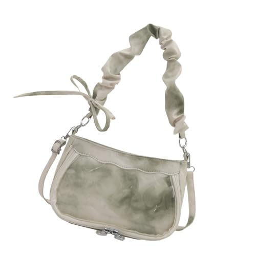 jebyltd Elegante Geräte Schultertasche Mit Plissierter Textur Achselhöhle PU Handtasche Geeignet Für Tägliche Verschleiß Und Freizeitaktivitäten Party Bereit Geldbörse von jebyltd