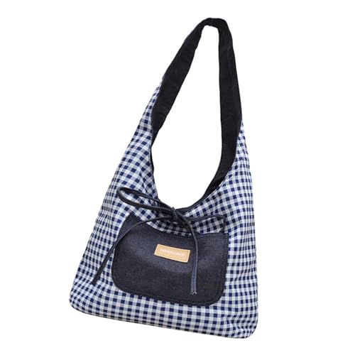 jebyltd Frauen Einfache Umhängetasche Lässige Handtasche Geldbeutel All Matching Achselbeutel Große Kapazität Achselhöhle Plaids Pendeln Große Kapazität Schulter Für Frauen Achsel jebyltd Frauen Einfache Umhängetasche Lässige Handtasche Geldbeutel All Matching Achselbeutel Große Kapazität Achselhöhle Plaids Pendeln Große Kapazität Schulter Für Frauen Achsel von jebyltd