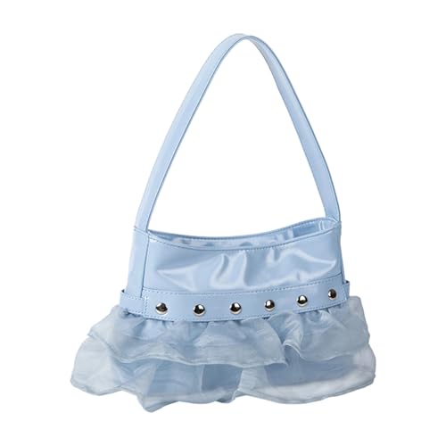 jebyltd Frauen Handtasche Koreanische Stile Achselhöhle Tasche Mit Pendelbeutel Nieten Schulter PU Leder Unterarm Geldbeutel Einkaufsbeutel Frauen Riched Achselpu jebyltd Frauen Handtasche Koreanische Stile Achselhöhle Tasche Mit Pendelbeutel Nieten Schulter PU Leder Unterarm Geldbeutel Einkaufsbeutel Frauen Riched Achselpu von jebyltd