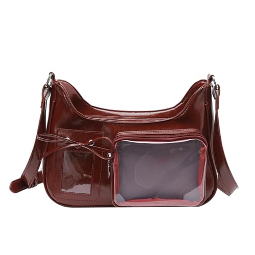 jebyltd Frauen Tasche Schöne Itabag PU Leder Crossbody Bag Mode Dating Japanische Stil Schulter Für Pin Display Japanische Stile Crossbody PU Leder Ita Schöne Schulter Für Mädchen von jebyltd