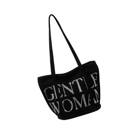 jebyltd Frauen Taschen Strasssteine Handtasche Mode Achselhöhle Koreanische Stile Schulter Damen Pendeln Stilvolle Unterarm Frauen Strasssteine Achselhilfe Weiblicher Handtasche Pendeln Schulter von jebyltd
