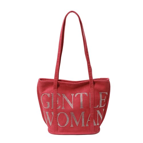jebyltd Frauen Taschen Strasssteine Handtasche Mode Achselhöhle Koreanische Stile Schulter Damen Pendeln Stilvolle Unterarm Frauen Strasssteine Achselhilfe Weiblicher Handtasche Pendeln Schulter von jebyltd