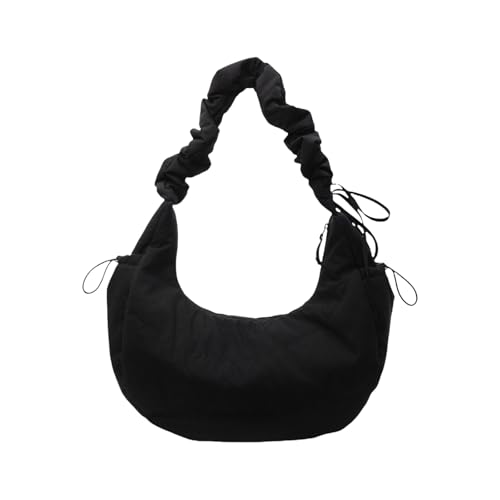 jebyltd Geräumige Nylon Crossbody Tasche Für Frauen Gesteppte Umhängetasche Geraumte Geldbörse Für Den Pendeln Von Reisen Täglich Essentielle Freizeitpendler Geldbeutel von jebyltd