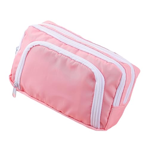 jebyltd Große Bleistiftkoffer Hochkapazität Stifthaltertasche 3 Fächer Marker Stift Organisatoren Reisen Stiftbeutel Für Jugendliche Erwachsene Bleistift Fall von jebyltd