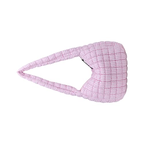 jebyltd Großer Gesteppter Pufferbeutel Mit Geräumigen Innenraum Nylon Schulter Crossbody Taschen Lässige Satchel Geldbörse Für Modische Frauen Große Crossbody Umhängetasche von jebyltd