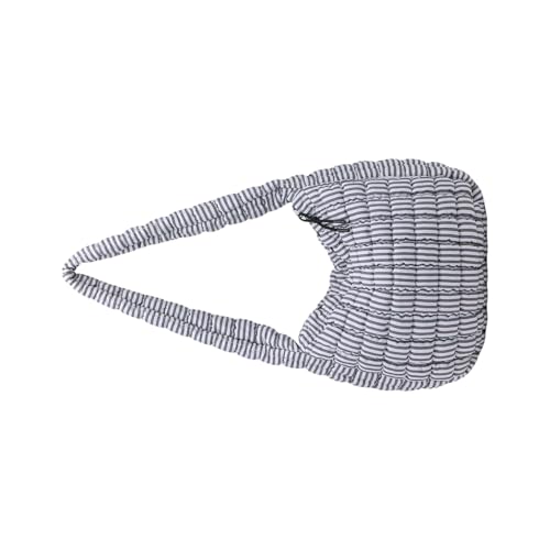 jebyltd Großer Gesteppter Pufferbeutel Mit Geräumigen Innenraum Nylon Schulter Crossbody Taschen Lässige Satchel Geldbörse Für Modische Frauen Große Crossbody Umhängetasche von jebyltd