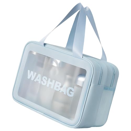 jebyltd Handheld Make Up Beutel Reise Kosmetik Großkapazität Toilette Waschen Sie Klare Hautpflegelager Großer Kapazität Toilnee Handheld Make Up Hautpflege Organizer von jebyltd