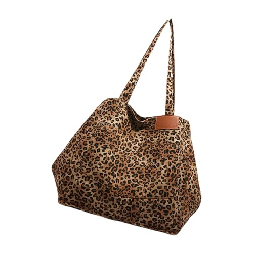 jebyltd Leinwand Mit Großer Kapazität Leinwand Umhängetasche Mit Tierischen Punkten Für Frauen Mehrzweck Freizeitkäufer Handtasche Für Den Täglichen Gebrauch Modestil Handtasche von jebyltd