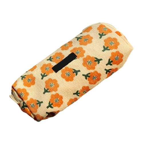 jebyltd Mehrzweckstiftkoffer Großer Kapazität Corduroy Bleistift Hülle Reißverschlussbeutel Make Up Tasche Für Mädchen Frauen Reisen Tägliche Organisatoren von jebyltd