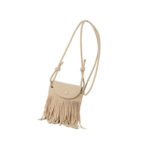jebyltd Mode Frauen Umhängetaschen Crossbody Taschen Satchel Mit Fransendetails Und Verstellbarem Riemen Für Alltägliche Freizeit Freizeit Einkaufstasche von jebyltd
